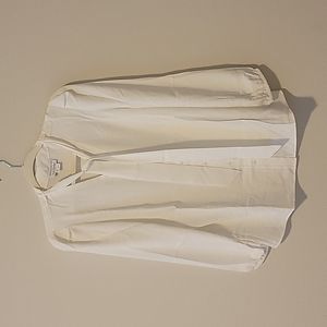 Cartier white bow blouse size 40 euro 10 US